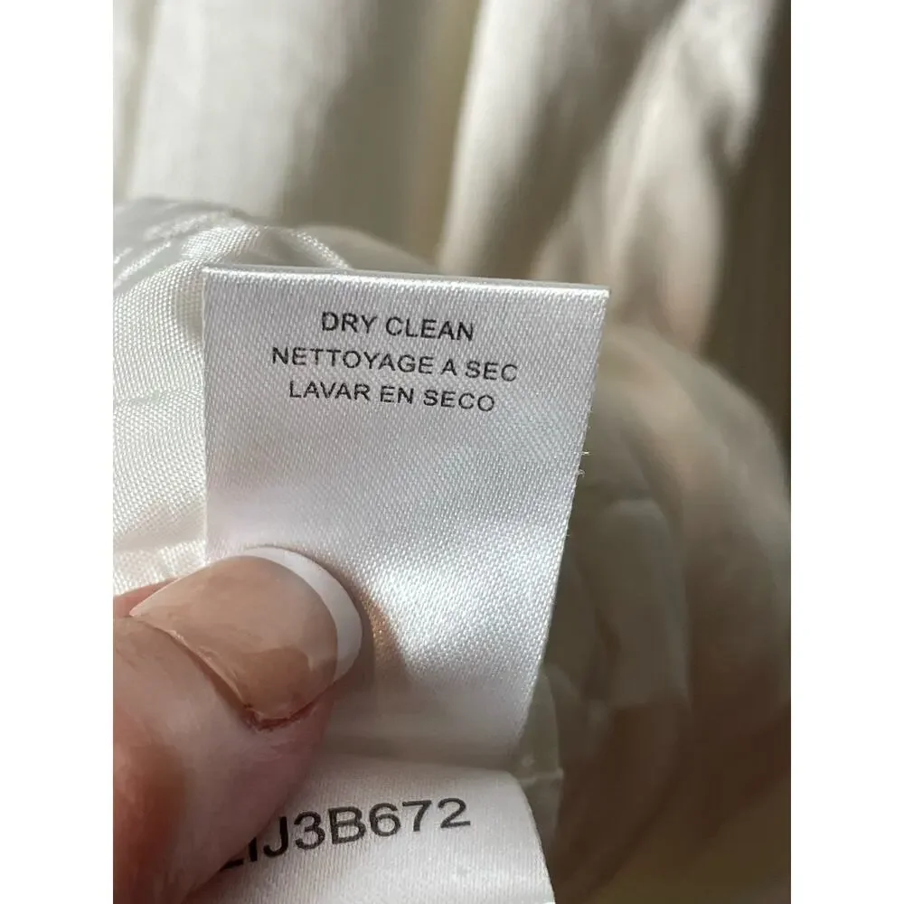 BCBGMaxAzria linen blend